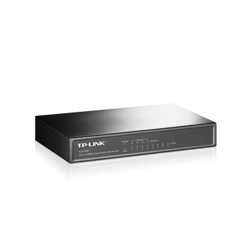 8 poorts POE switch 10/100mb - TPLINK