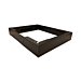 Sokkel voor 19" patchkasten, afmetingen: (BxDxH) 600x800x150mm, zwart