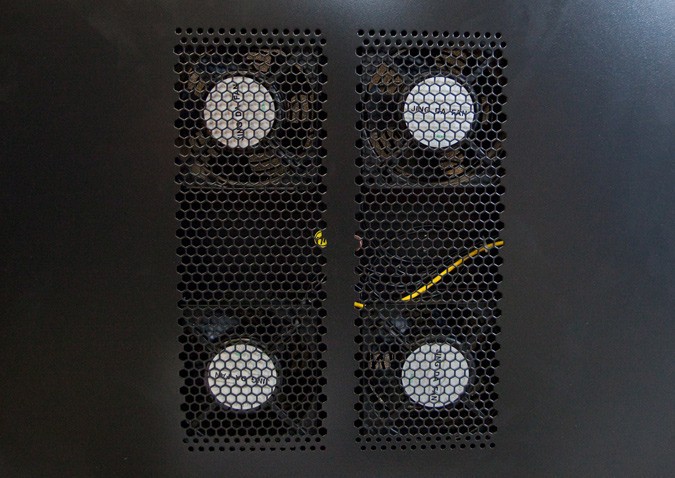 Bovenaanzicht fan unit